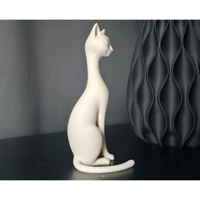 Escultura Gato Sereno 2