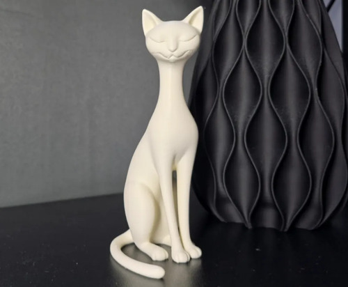 Escultura Gato Sereno - Foto 3