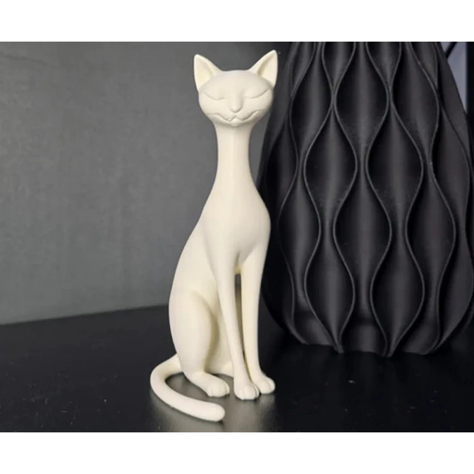 Escultura Gato Sereno 3