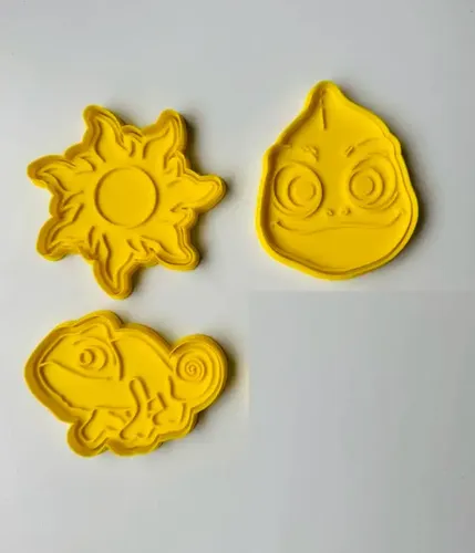 Cortadores De Galletas - Rapunzel (pack 3 Un) - Foto 3