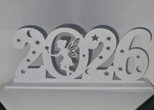 Figura Decorativa - Diseño 2 Año Nuevo 2026 - Foto 3
