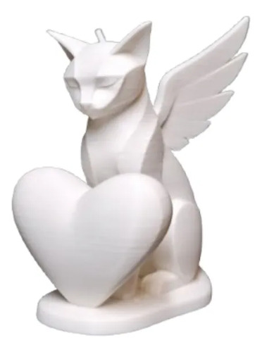 Figura Decoración- Escultura Gato Alado Moderno - Foto 4