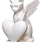 Figura Decoración- Escultura Gato Alado Moderno - Miniatura 4