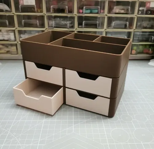 Organizador De Escritorio Apilable Con Cajones