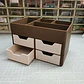 Organizador De Escritorio Apilable Con Cajones - Miniatura 1