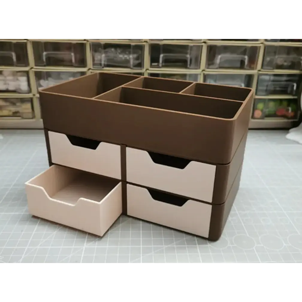 Organizador De Escritorio Apilable Con Cajones 4