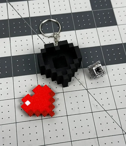 Figura Clicker Corazón Pixel - Foto 4