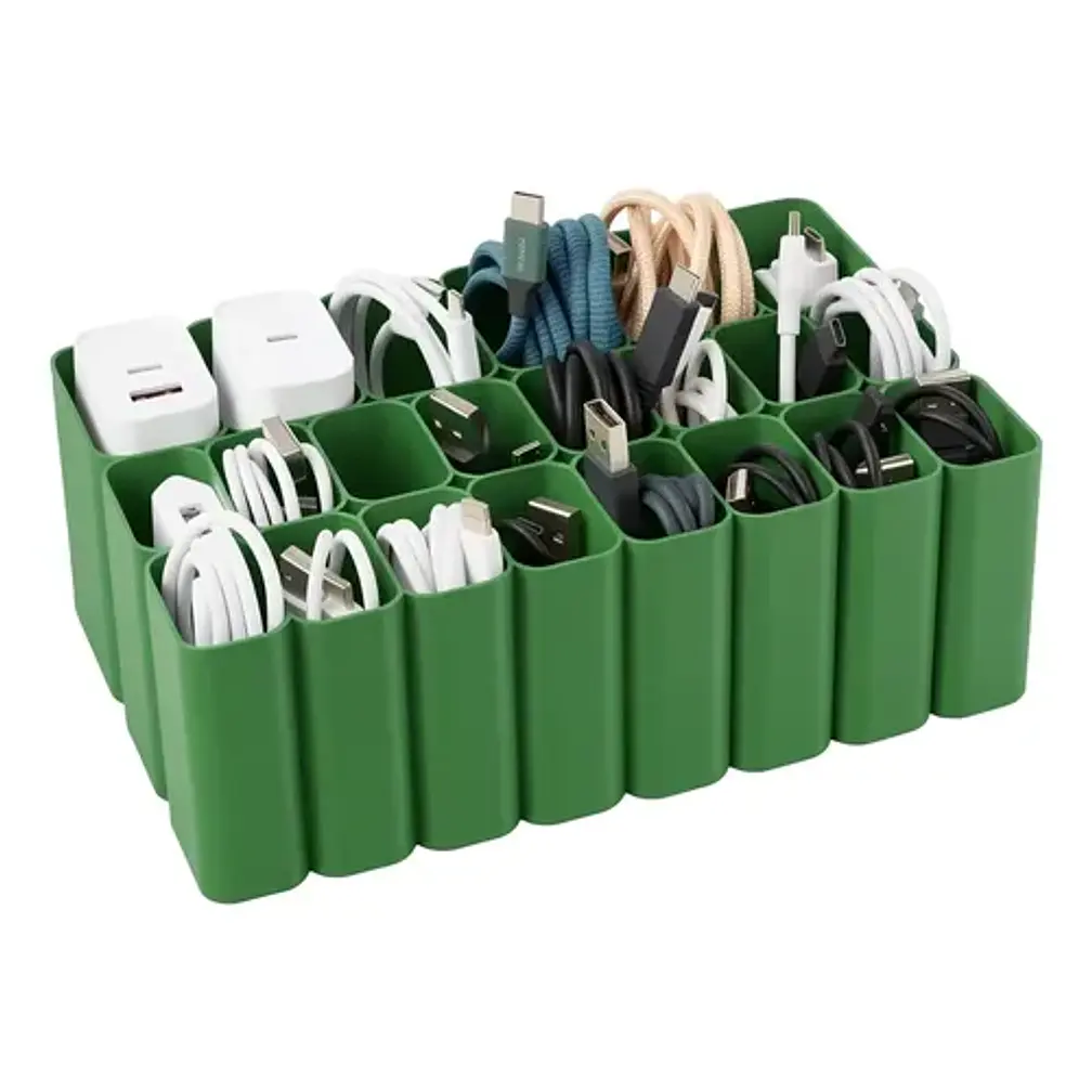 Organizador De Escritorio Para Cables Usb 1