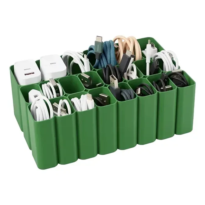 Organizador De Escritorio Para Cables Usb 1