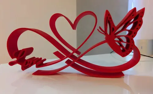 Figura Decorativa Amor Infinito - San Valentín - Foto 4