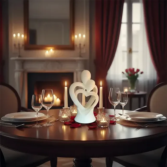 Figura Decorativa Enamorados - San Valentín