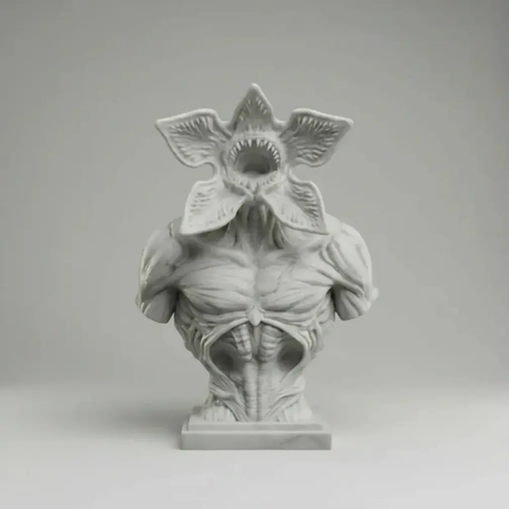 Escultura Busto De Demogorgon 1