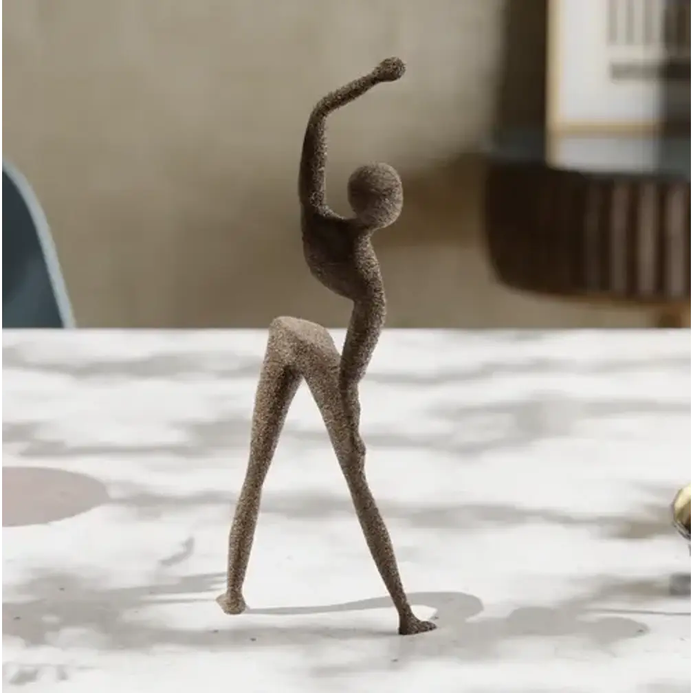 Escultura Abstracta De Yoga 2