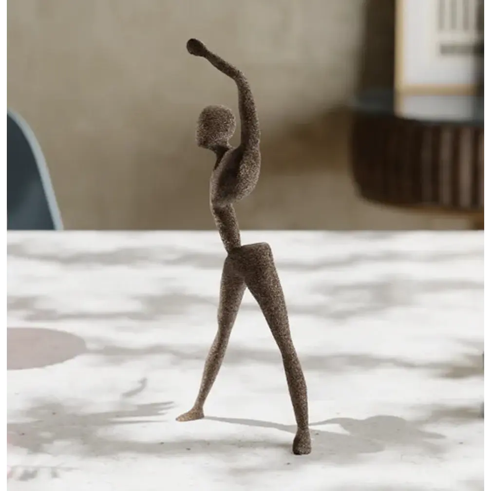 Escultura Abstracta De Yoga 3