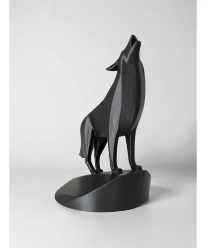 Escultura Lobo Aullador
