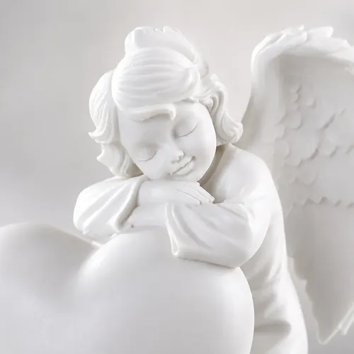Escultura Ángel Corazón Decoración Living