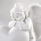Escultura Ángel Corazón Decoración Living - Miniatura 1