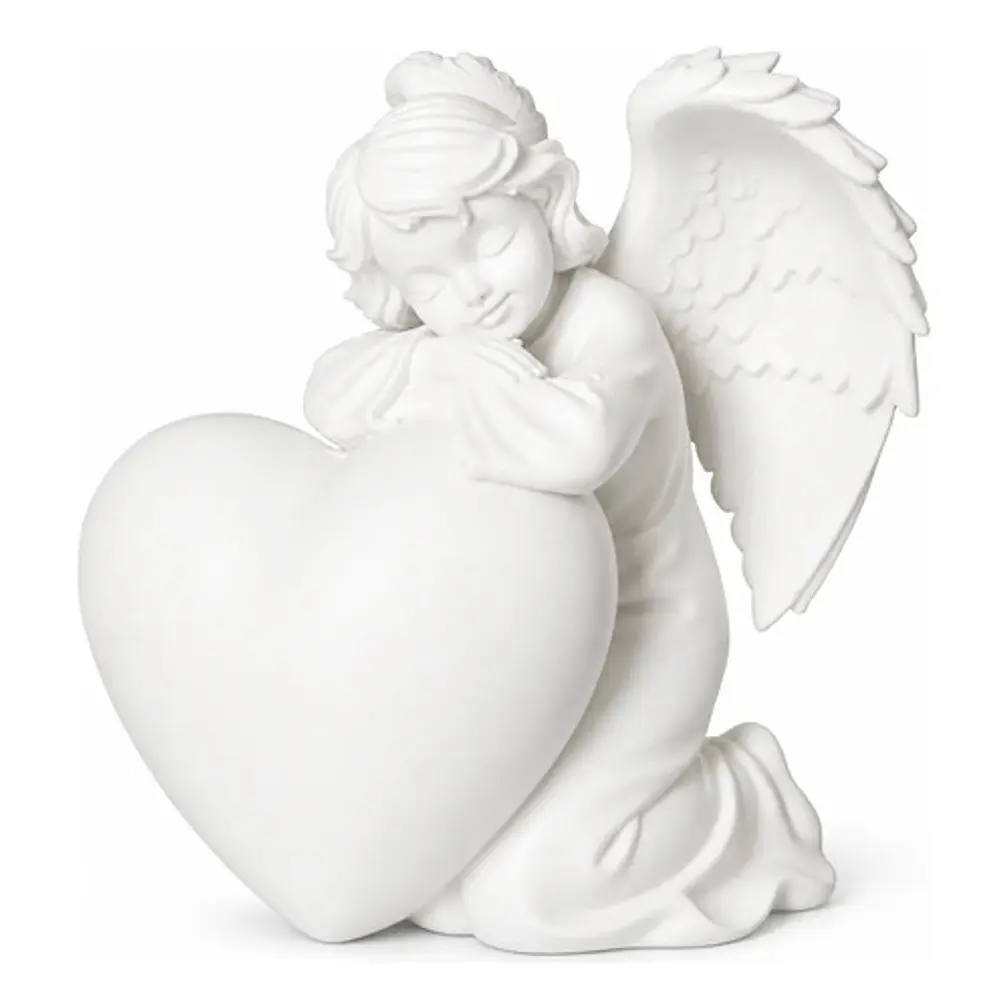 Escultura Ángel Corazón Decoración Living 2