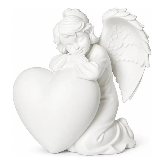 Escultura Ángel Corazón Decoración Living 2