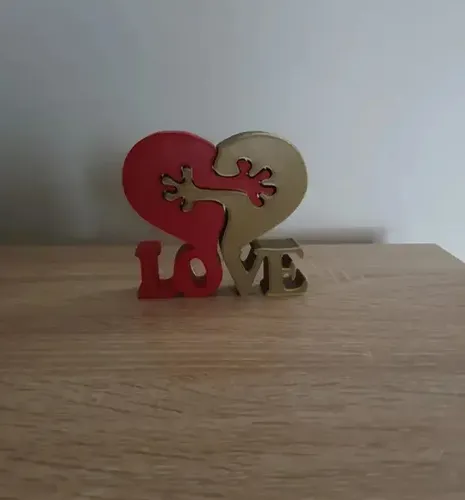 Figura Decorativa - Corazones Enamorados Día De San Valentín - Foto 2