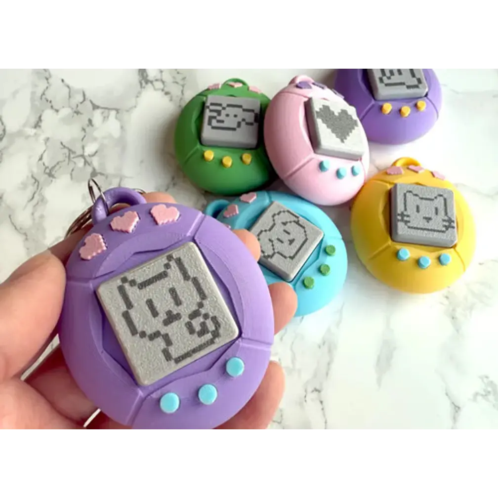 Llavero Clicker - Diseño Juguete Virtual 3