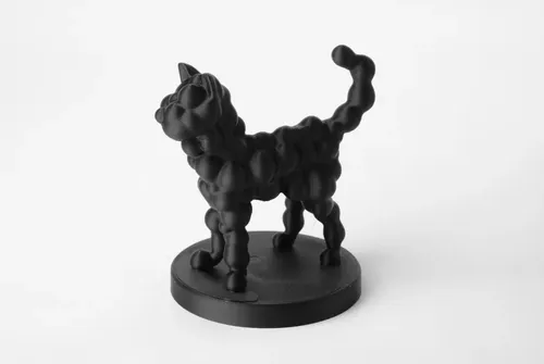 Escultura Gato Esponjoso
