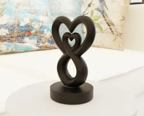 Figura Decorativa De Amor Infinito