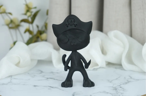 Escultura Gato Pirata