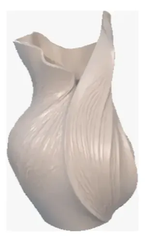 Escultura Jarrón Elegante
