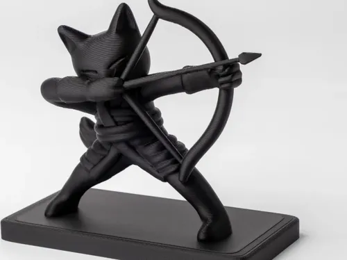 Escultura Gato Arquero