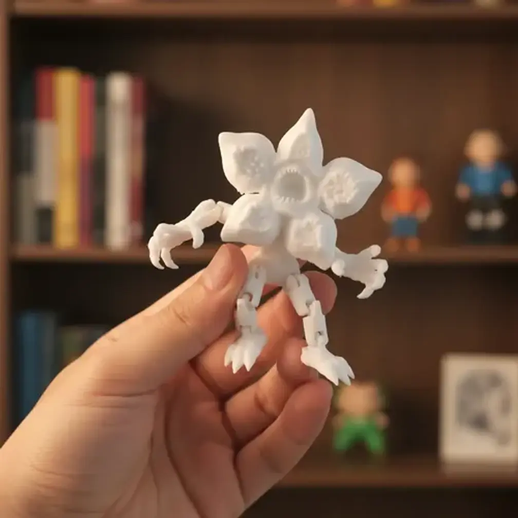Figura Decorativa Articulada De Demogorgon 3
