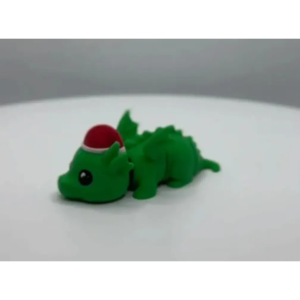 Figura Decorativa De Dragón Navideño Flexible 1