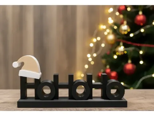 Figura Decorativa De Ho Ho Ho
