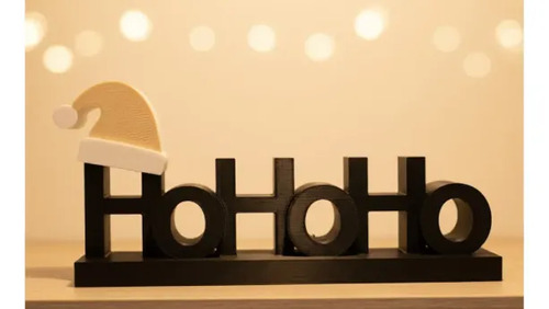 Figura Decorativa De Ho Ho Ho - Foto 2