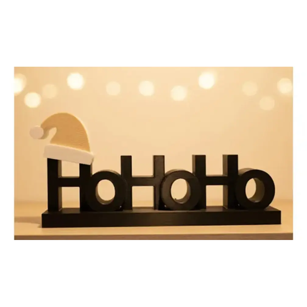 Figura Decorativa De Ho Ho Ho 2