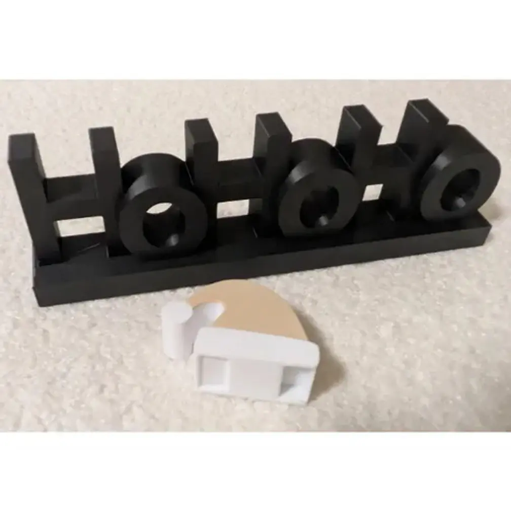 Figura Decorativa De Ho Ho Ho 3