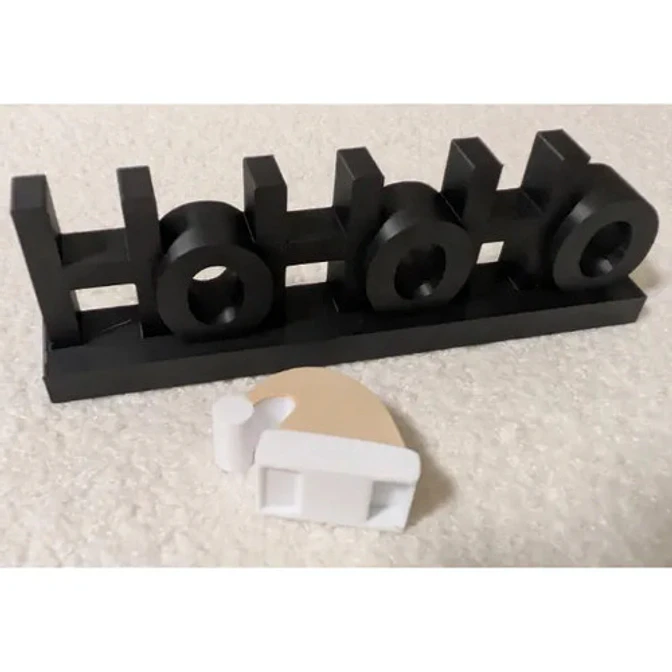 Figura Decorativa De Ho Ho Ho 3