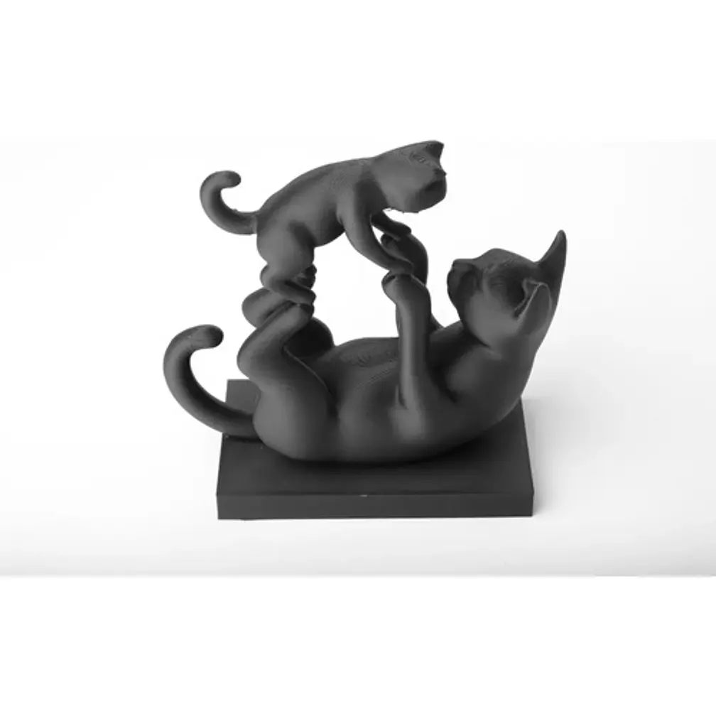Escultura Gatos Juguetones 1