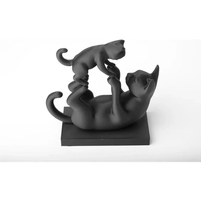 Escultura Gatos Juguetones 1