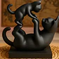Escultura Gatos Juguetones - Miniatura 2