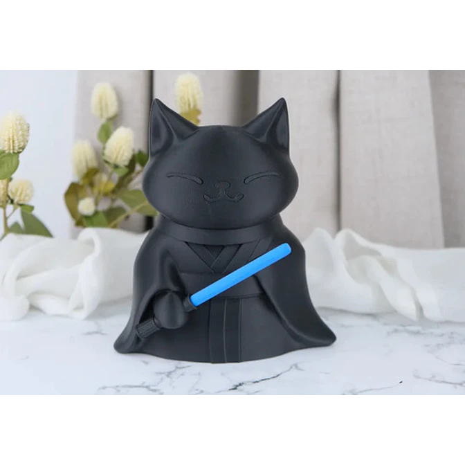 Escultura Gato Jedi 1