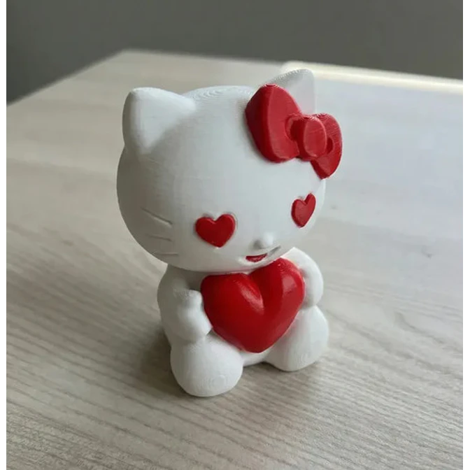 Figura Gatita Enamorada - San Valentín 2