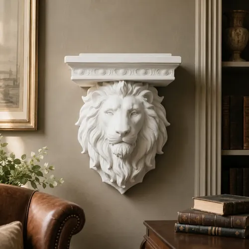 Figura Decorativa De León De Pared - Foto 3
