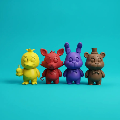 Figuras Decorativa De Mini Fnaf (five Nights At Freddys) - Foto 2