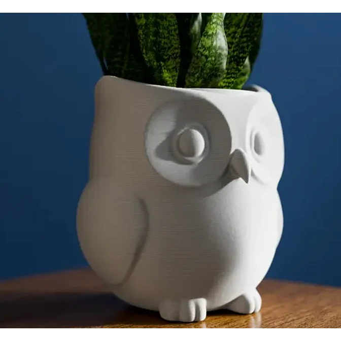 Macetero Con Forma De Búho 5
