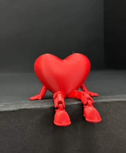 Figura Corazón Articulado - Foto 4