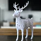 Reno De Navidad Ornamental - Miniatura 2