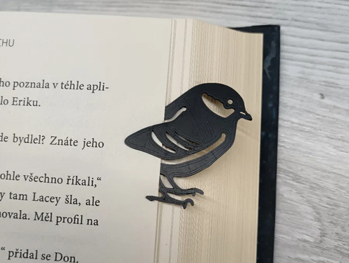 Marcapáginas De Pájaro - Foto 2