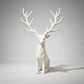 Figura Decorativa De Reno Majestad Invernal - Miniatura 1
