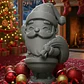 Figura Decorativa De Papá Noel Saco Dibujos Animados - Miniatura 1